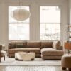 Sandstone 2-Piece Modular Sectional Sofa