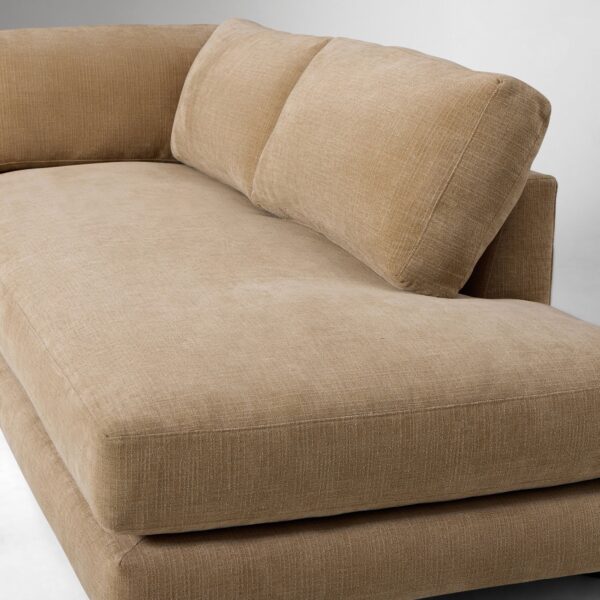 Sandstone 2-Piece Modular Sectional Sofa