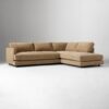 Sandstone 2-Piece Modular Sectional Sofa