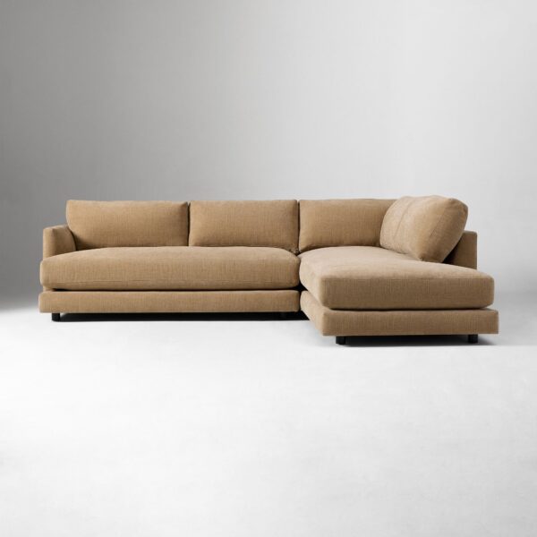 Sandstone 2-Piece Modular Sectional Sofa